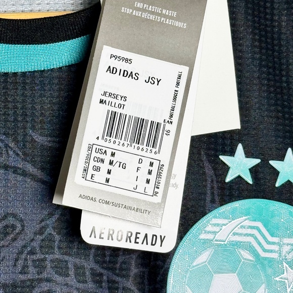 Adidas Soccer Heat Ready Jersey Sz Medium - Picture 7 of 11